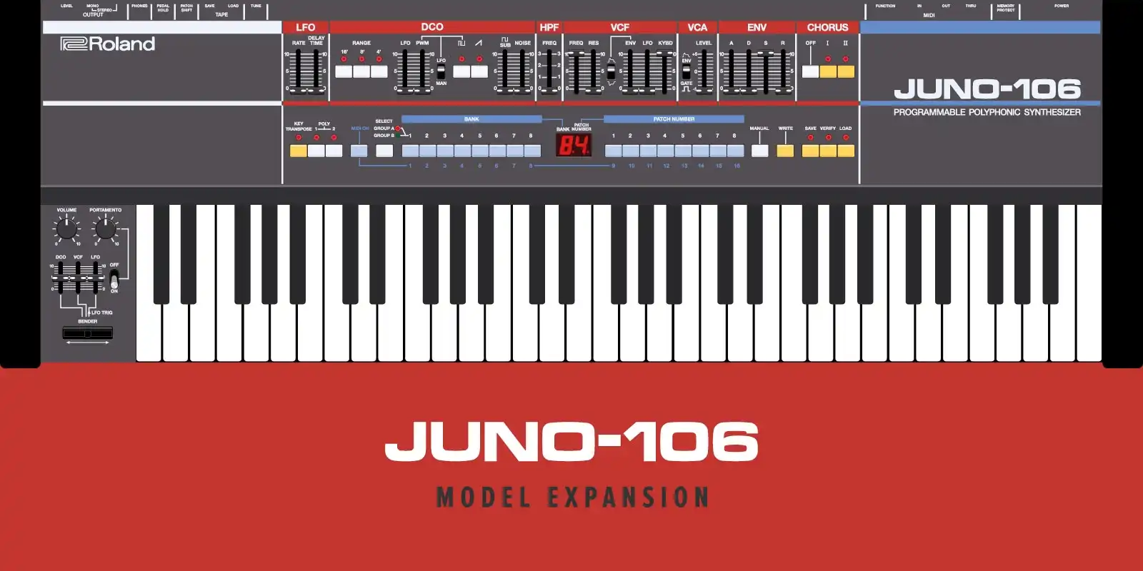 Roland Cloud JUNO-106 Model Expansion